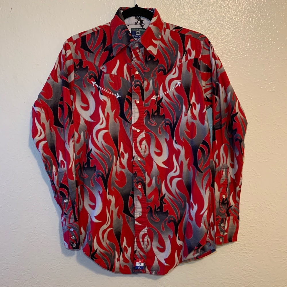 💡Men’s Wrangler Authentic Western Button upShirt